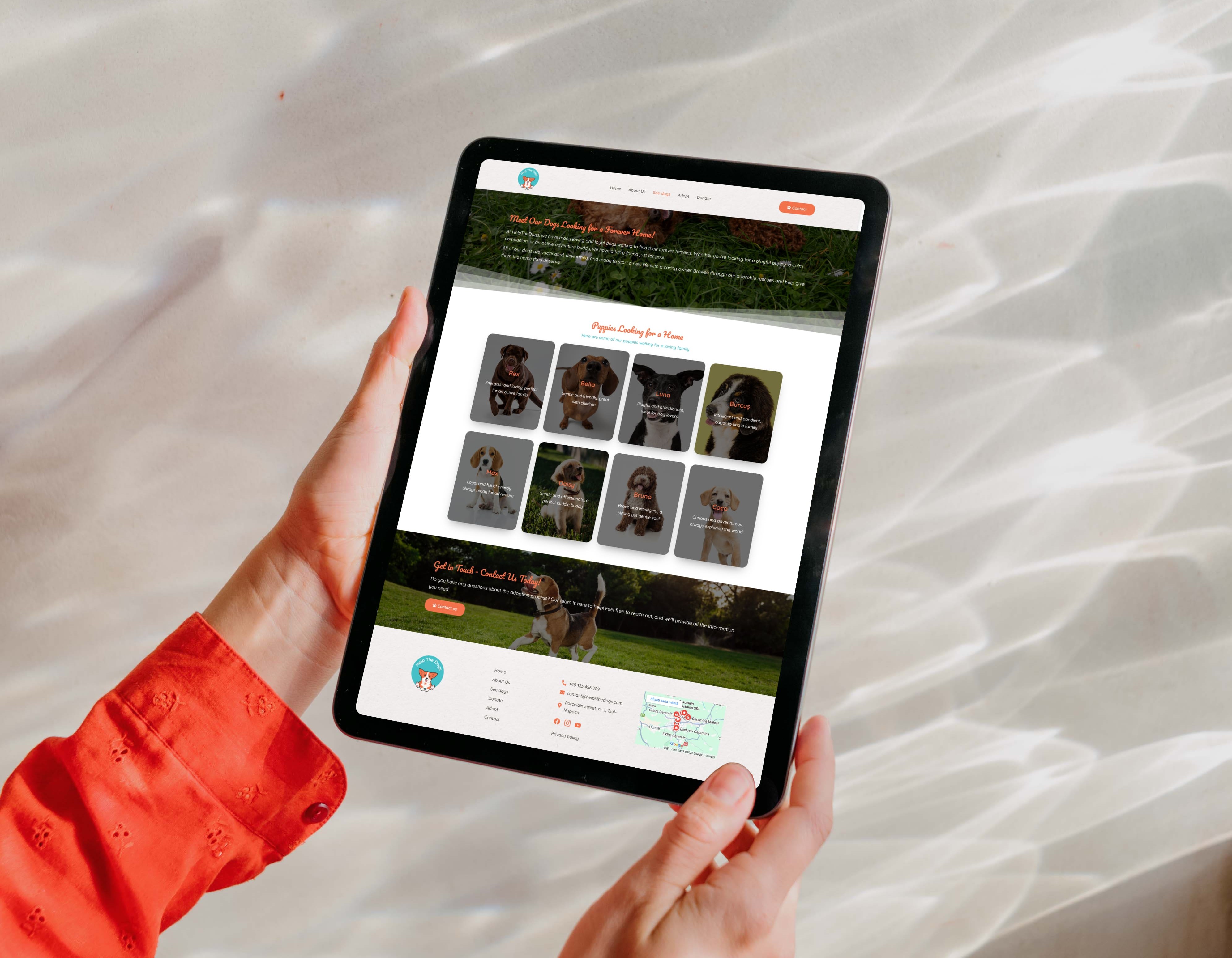 help the dogs website